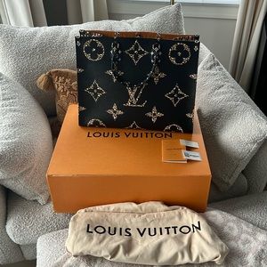 💯Auth Louis Vuitton GM On The Go Jungle